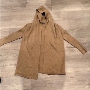Vince Tan Hooded Cardigan